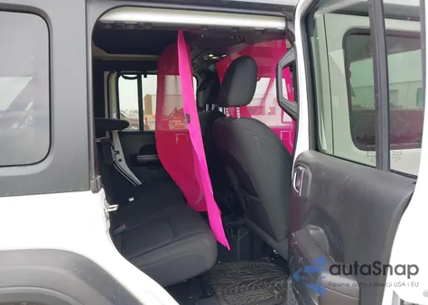 2021 Jeep Wrangler Unlimited Sport Altitude 4X4 из США, поврежденный, VIN 1C4HJXDN3MW567210